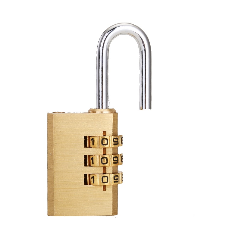 兴印XINGYIN-密码锁挂锁SJ123柜子锁行李箱锁头健身房小锁宿舍铜挂锁家用小号21mm4密码轮