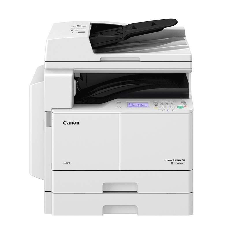佳能(Canon)iR2206i A3黑白激光数码复合机一体机含输稿器双纸盒(打印/复印/扫描/WiFi/双面自动输稿器