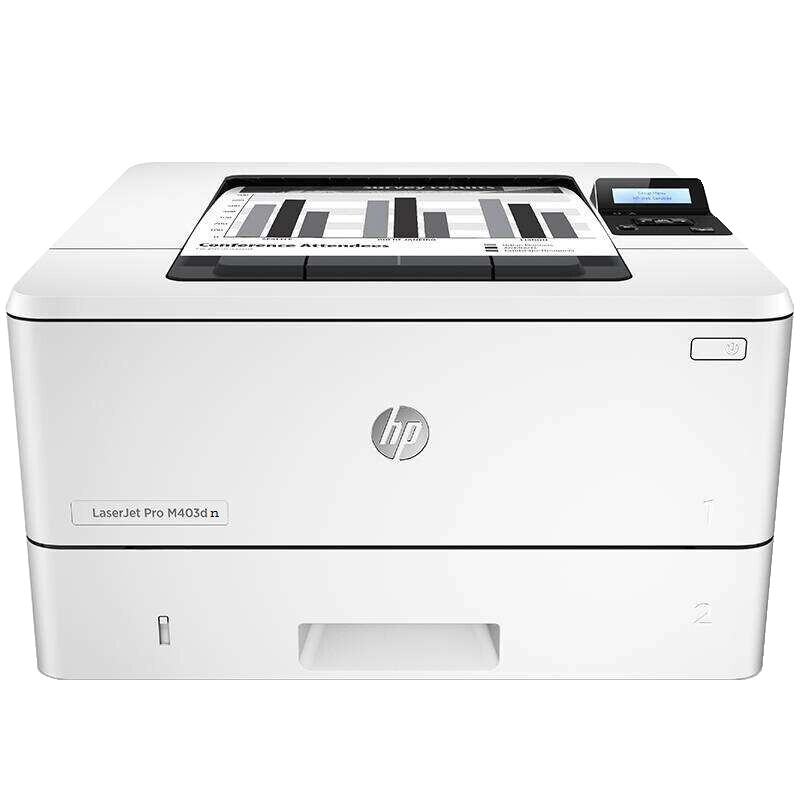 惠普（HP） LaserJet Pro M403dn黑白激光打印机自动双面打印