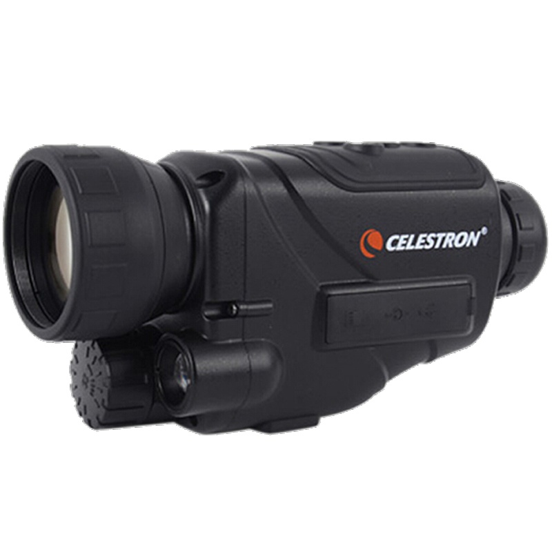 星特朗CELESTRON NV-2数码红外夜视仪单筒望远镜 4.5x40全黑可看望远镜 摄录回放望远镜