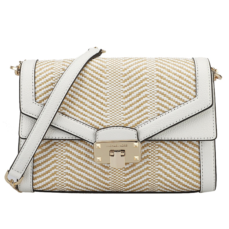 MICHAEL KORS 迈克·科尔斯 MK斜挎包女 皮质女士单肩斜挎包