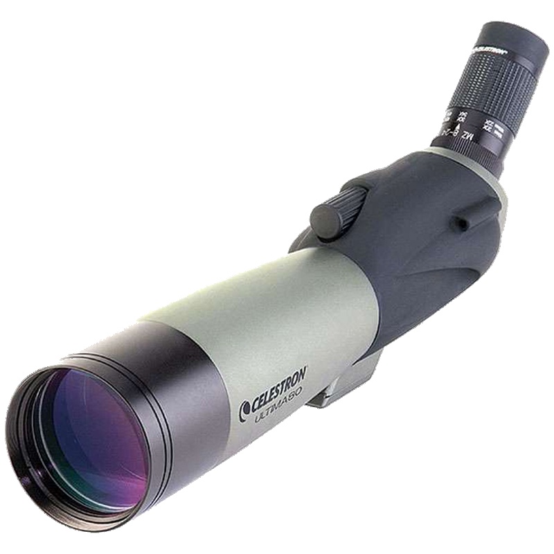 星特朗CELESTRON C20-60X80A 单筒望远镜 60倍观鸟观景镜 45度转角天地两用望远镜