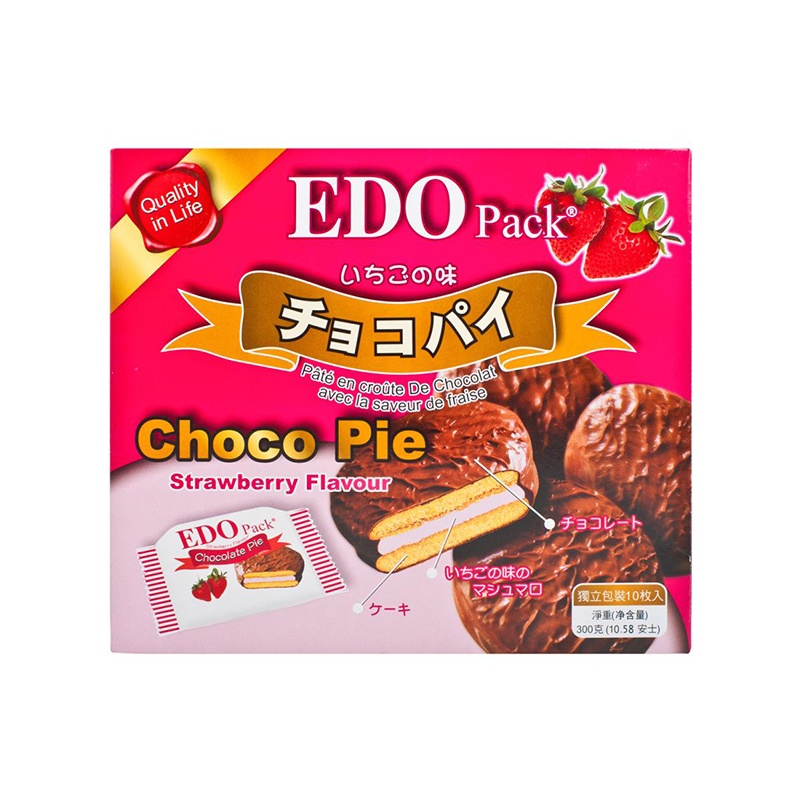 EDO 草苺朱古力批 300克