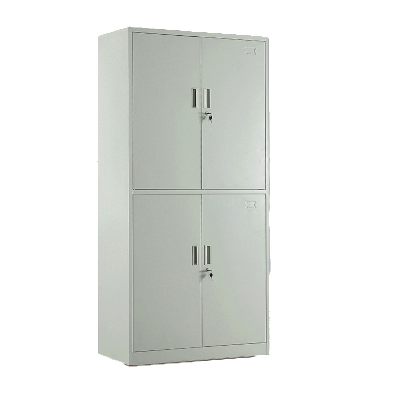 [规格:包送货安装]四门铁皮更衣柜 浴室储物柜更衣柜员工柜存包柜宿舍衣柜 带锁碗柜宿舍单位用
