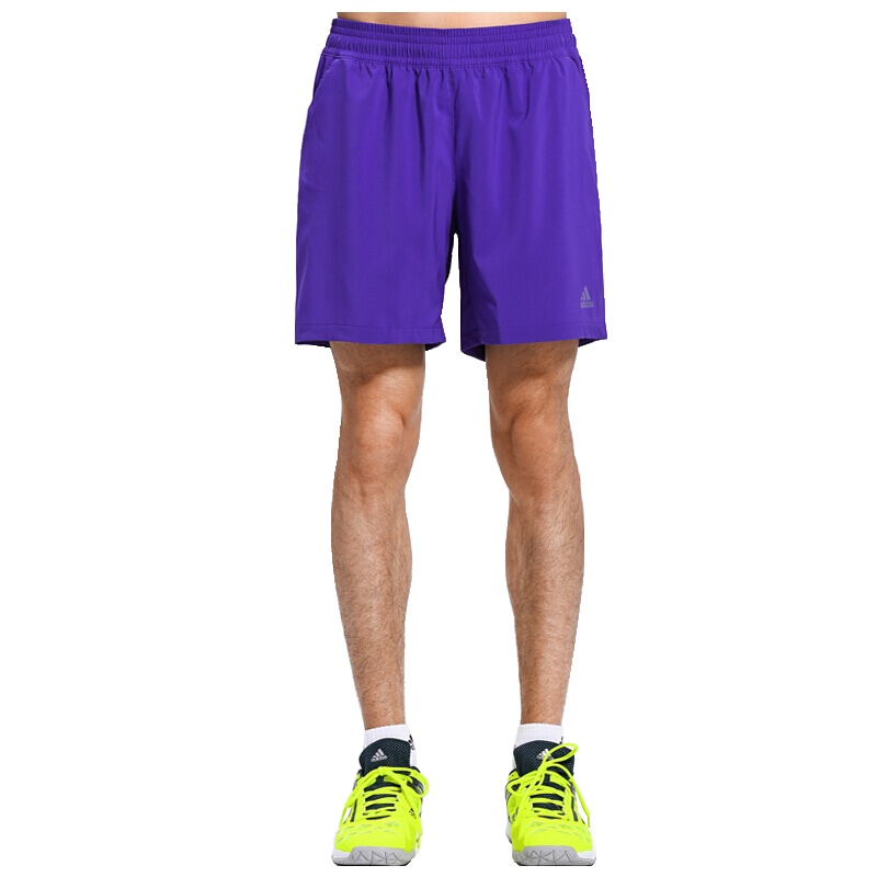 阿迪达斯 (adidas)羽毛球服 男子运动短裤梭织 健身跑步五分裤休闲裤子吸湿透气 混织BQ3170男款(S-XXXL