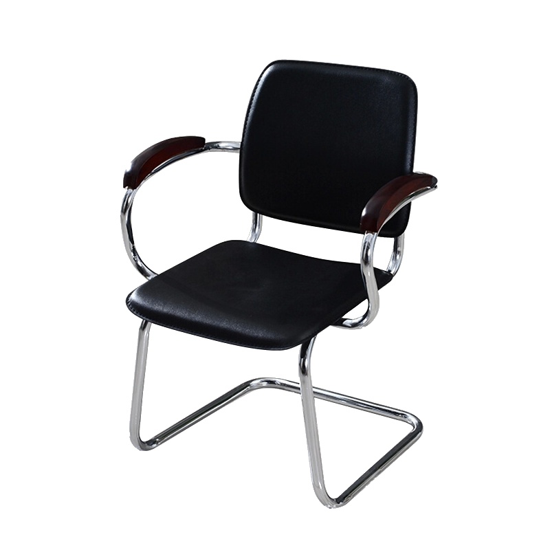 会议谈培训椅 会客弓字椅 硬皮电镀椅商务家用办公椅子 皇室家居酒店成套家具 舒适轻奢 包配送