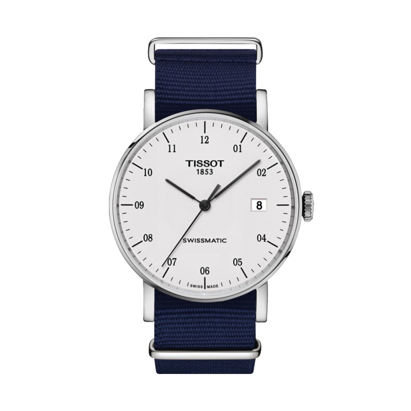 天梭(TISSOT)新款魅时系列瑞士自动机械时尚商务休闲男表 T109.407.17.032.00
