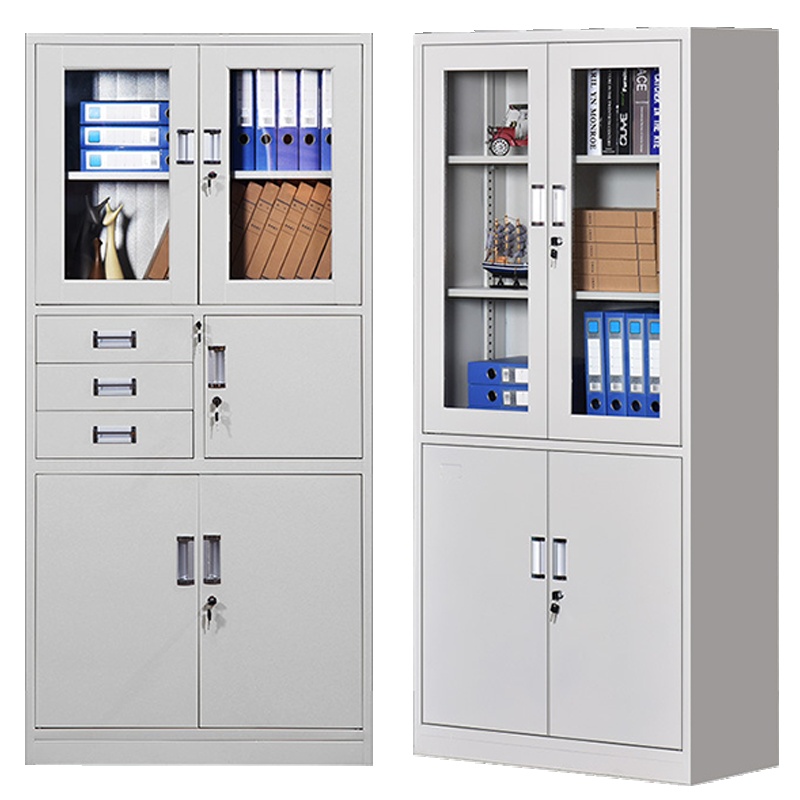 [规格:85*39*180单位:厘米]财务凭证柜 加厚办公柜铁皮柜 资料文件柜档案保密柜 整装 财务用柜可定制