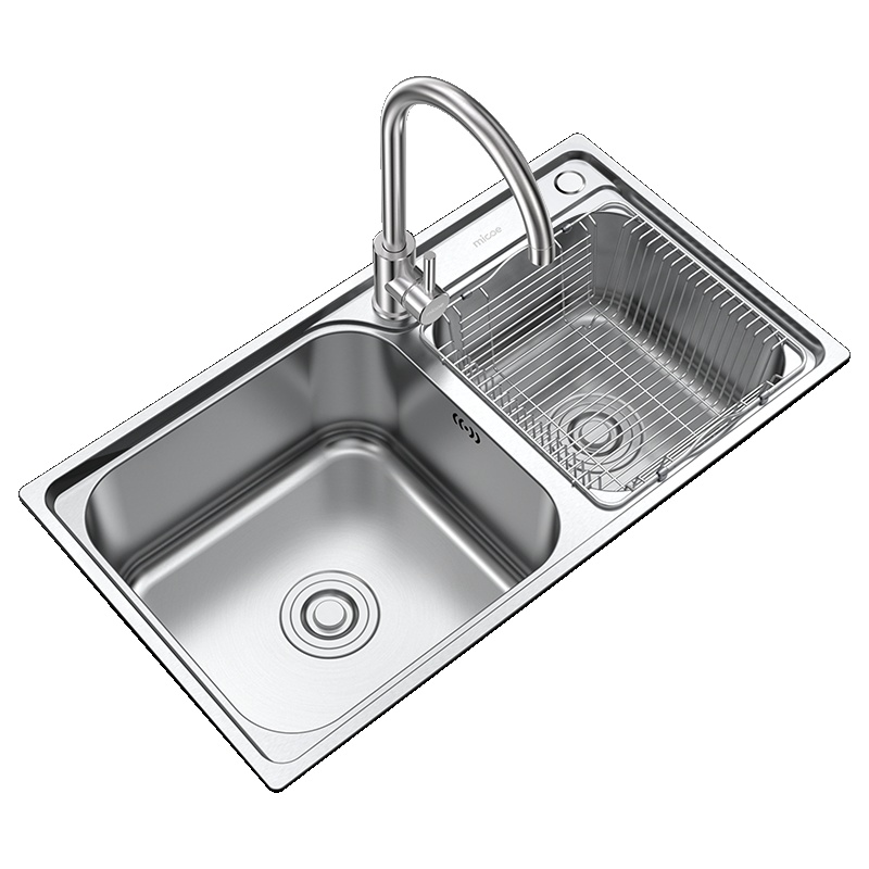 四季沐歌（MICOE） 水槽双槽套装厨房加厚洗菜盆304不锈钢洗菜池