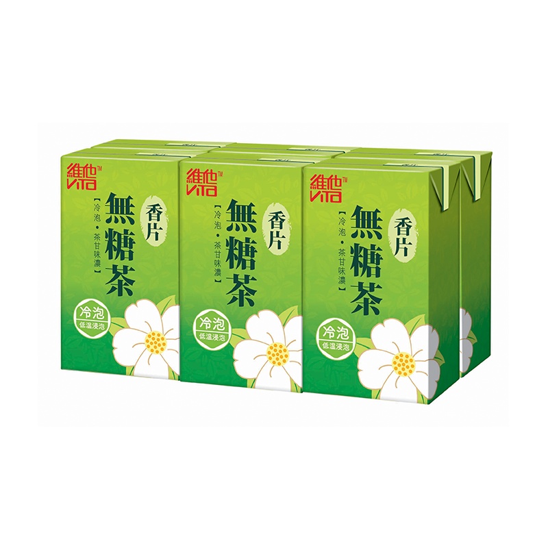 維他 冷泡無糖茶- 香片 250ml (6包裝)