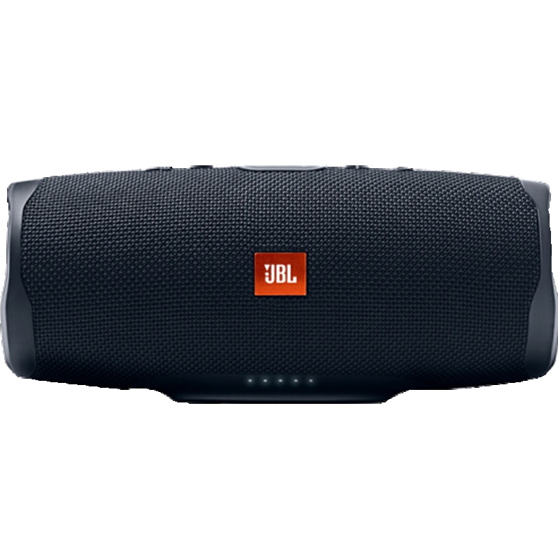 JBL Charge4 音乐冲击波四代 便携式蓝牙音箱 低音炮 户外迷你音箱 防水设计 增强版赛道扬声器 黑色