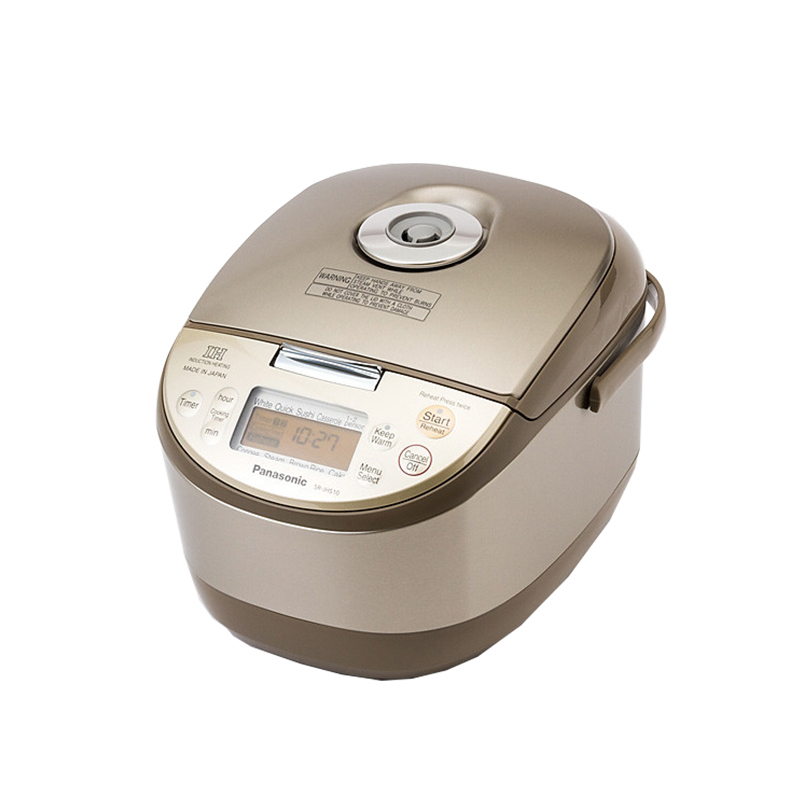 [IH电磁加热]松下(Panasonic)SR-JHS10-N电饭煲 预约功能 不粘涂层内胆 3L 香槟色