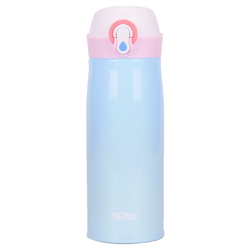 膳魔师不锈钢保温杯 TCME-400S SDB 蓝色 400ML 时尚轻便 /304不锈钢/THERMOS 通用