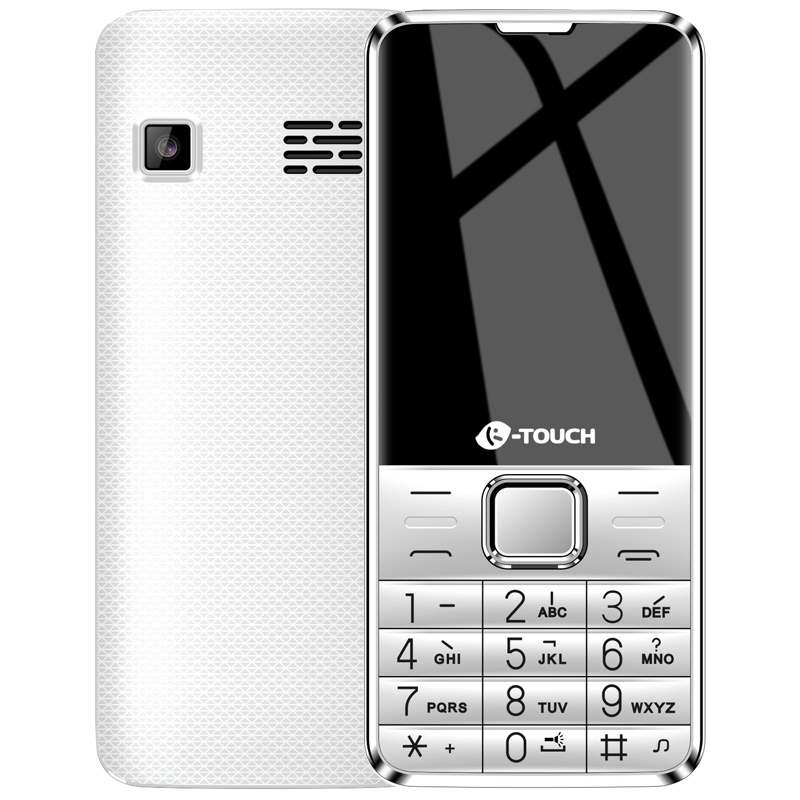 天语(K-TOUCH)E2 电信2G 直板按键老人手机 超长待机学生备用 老年机 珍珠白