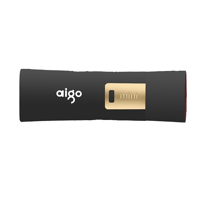 爱国者(aigo)L8302商务u盘 64GB 车载优盘手机电脑两用高速正品创意定制u盘