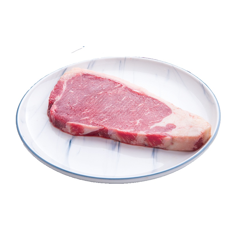 悠司坊 澳洲进口原肉整切牛肉生鲜 安格斯原切西冷牛排180g