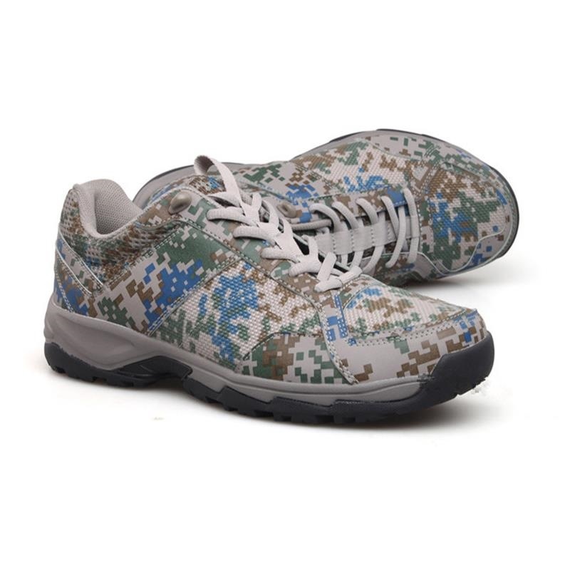 3539 07A作训鞋防滑耐穿平底胶鞋 35-48码 迷彩