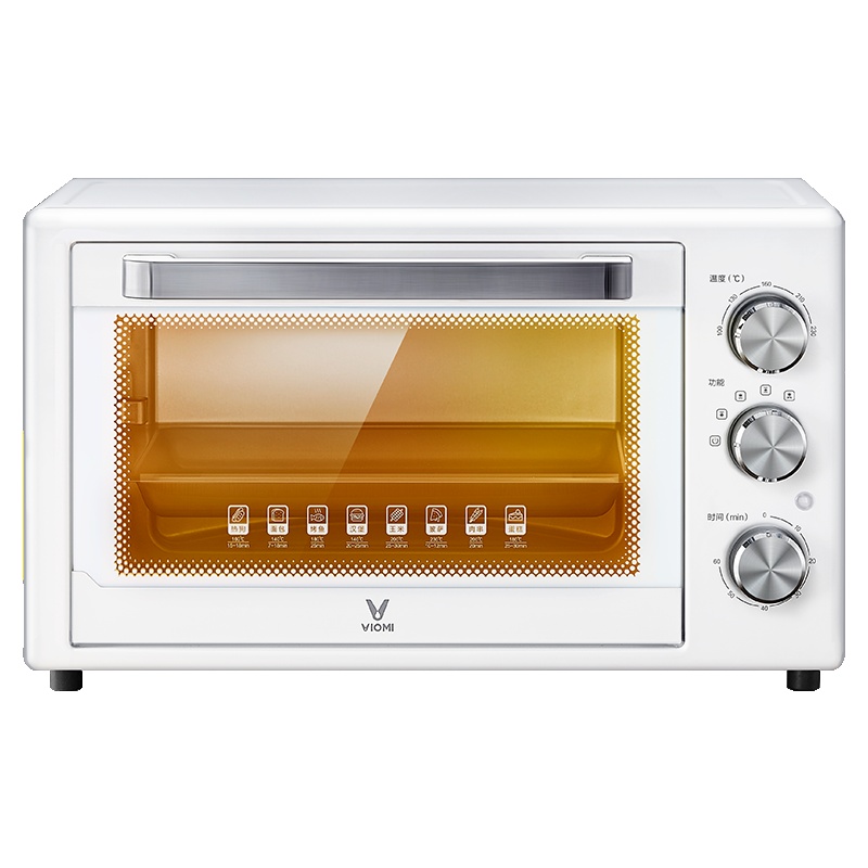 云米电烤箱家用烘焙小型烤箱多功能全自动蛋糕32L升大容量正品上下一体控温电烤箱