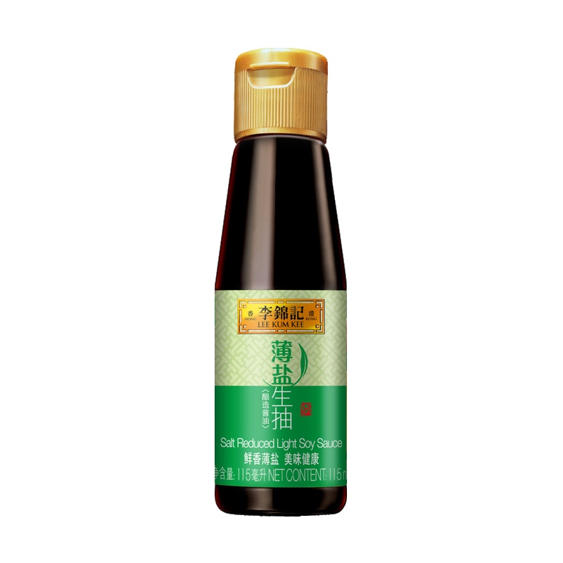 李锦记薄盐生抽115ml