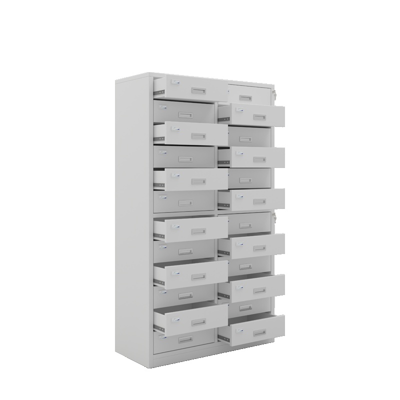 [万保]铁皮文件柜 钢制办公柜 二十四抽屉柜 铁皮资料柜 文件柜 办公柜 档案柜