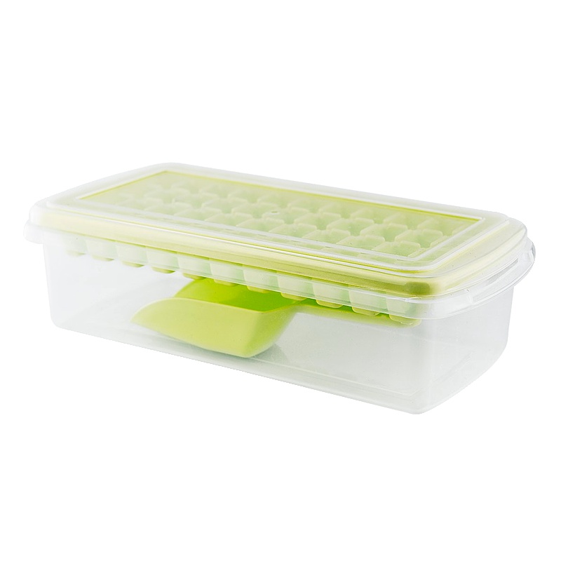 尚烤佳44格冰盒带盖自制冰格制冰盒食用冰格大小家用速冻器冰箱做冻冰块模具SKJ-113