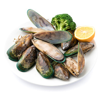 【苏宁生鲜】 新西兰全壳青口贝400g 扇贝 海鲜水产