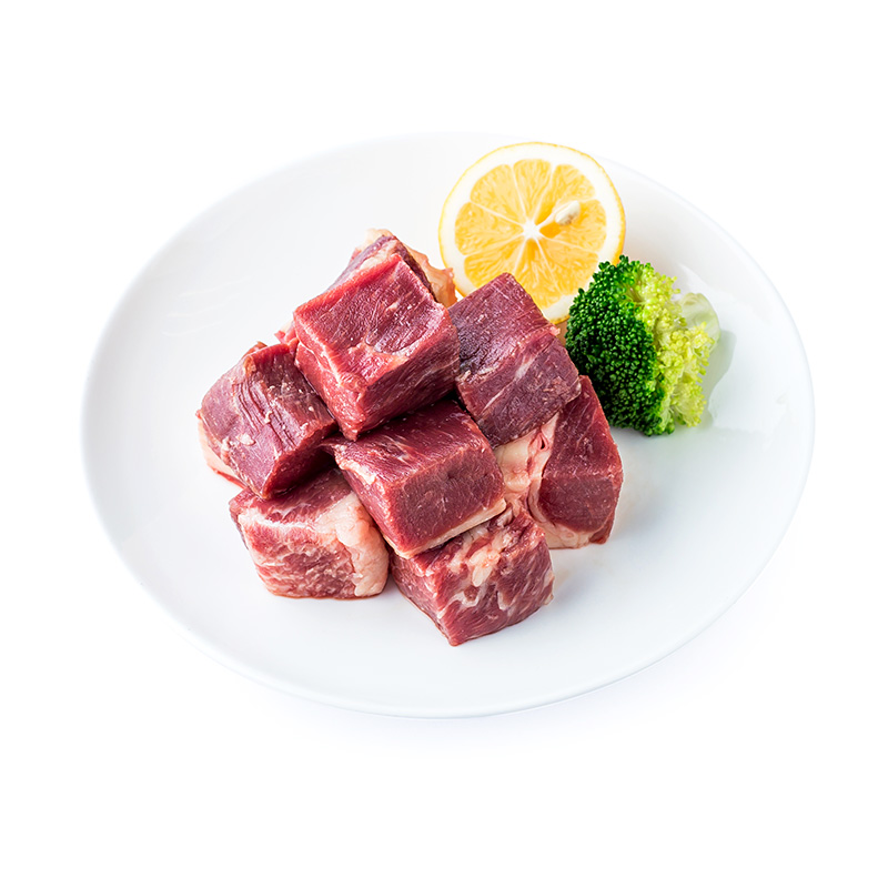 【苏宁生鲜】 巴西公牛精修牛腩块500g 牛肉 精选肉类