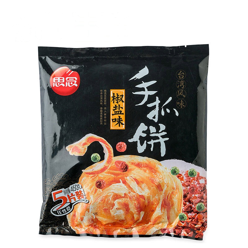 [苏宁生鲜]思念椒盐味手抓饼450g