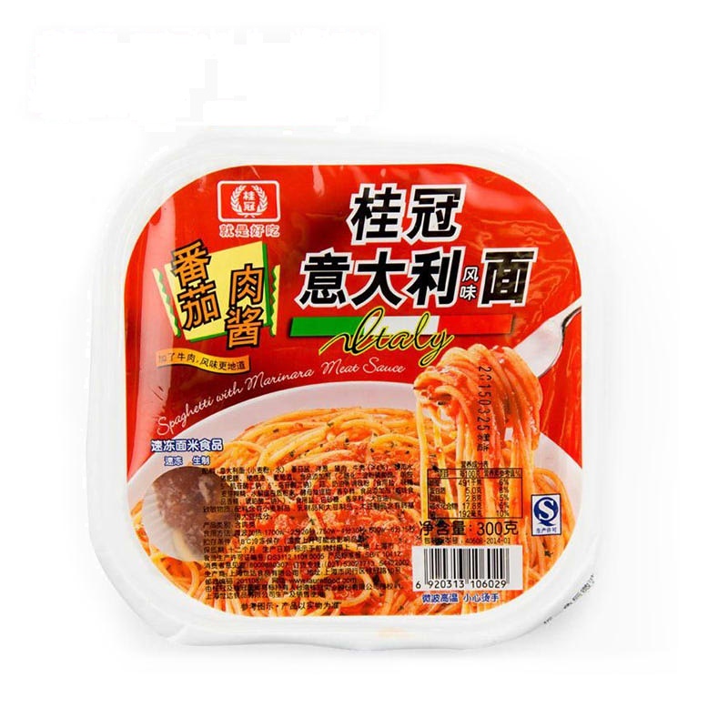 [苏宁生鲜]桂冠番茄肉酱意大利面300g