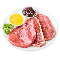 【苏宁生鲜】恒都澳洲菲力西冷肉眼牛排套餐150g*10(赠油、酱) 牛排 精选肉类