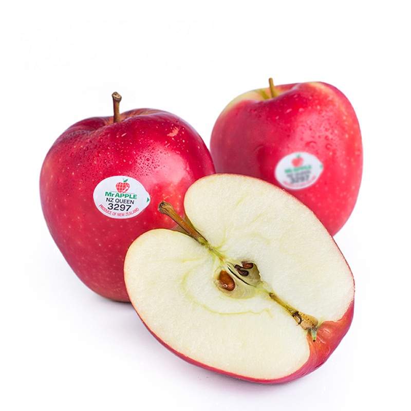 [苏宁生鲜]Mr APPLE新西兰红玫瑰Queen苹果12个约140g/个新鲜水果