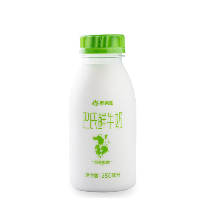 【苏宁生鲜】新希望巴氏鲜牛奶250ml