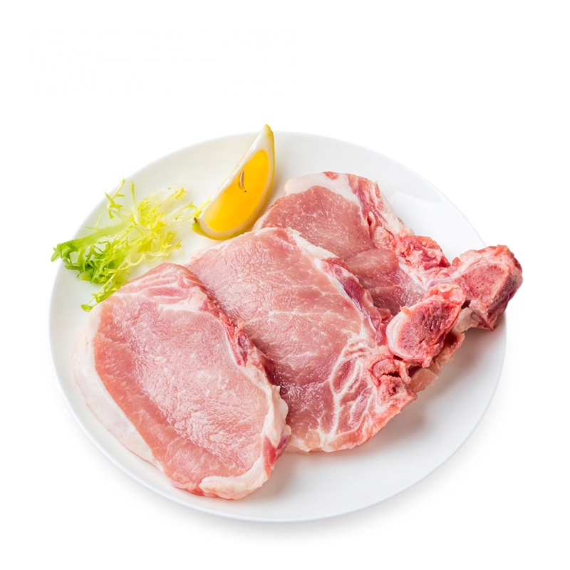 [苏宁生鲜]膳博士冻黑猪大排片250g