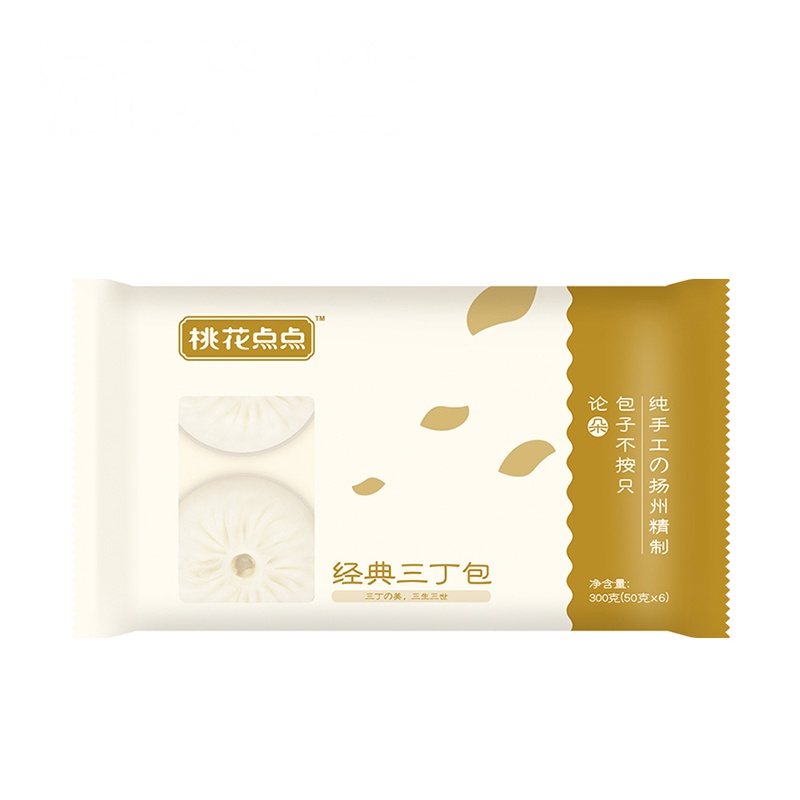 【苏宁生鲜】桃花点点经典三丁包300g