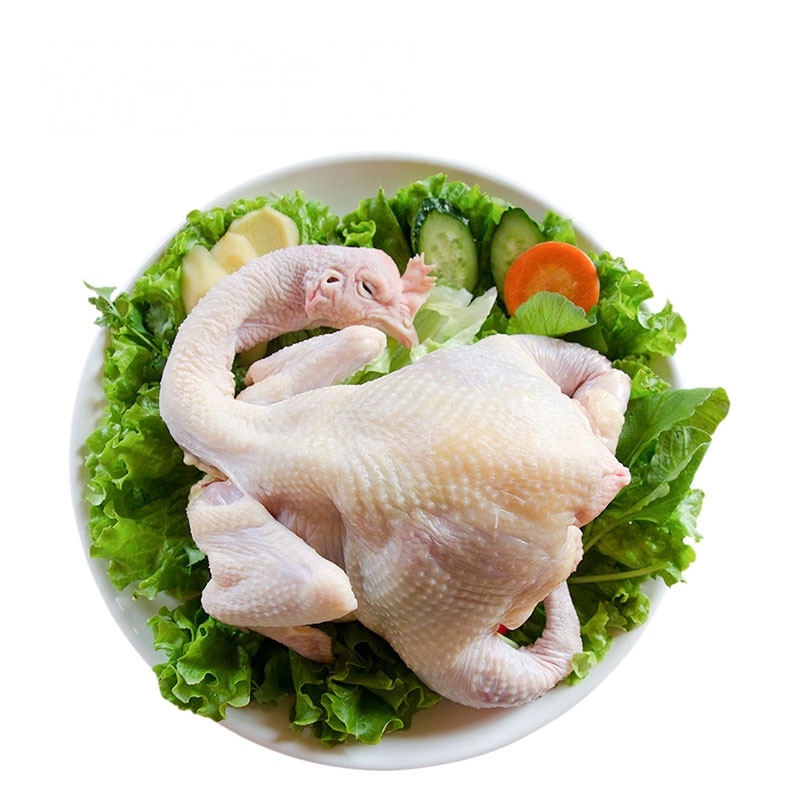 [苏宁生鲜]百年栗园北京油鸡老母鸡1.25kg