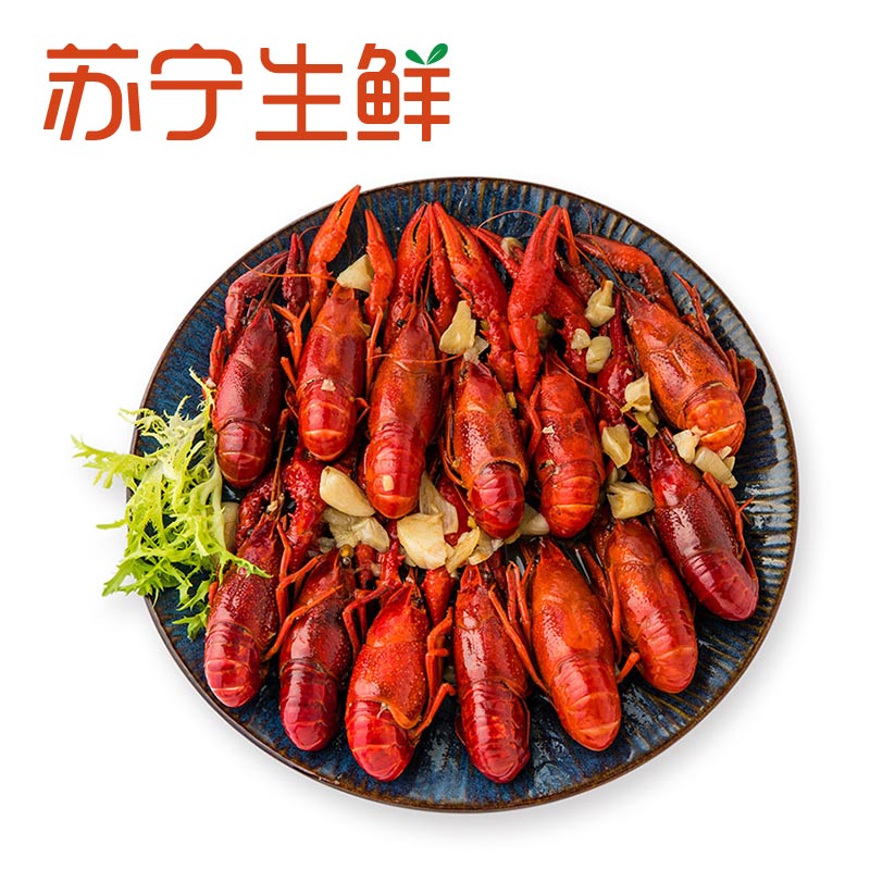 【苏宁生鲜】GUOLIAN国联蒜蓉味小龙虾750g