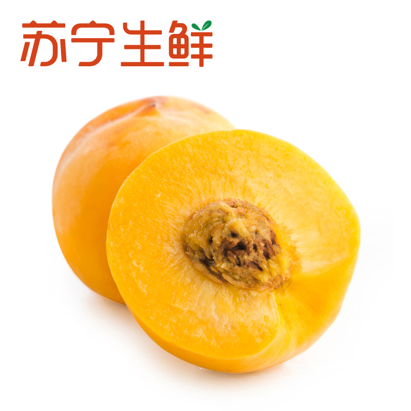 [苏宁生鲜]山东黄桃4个150g以上/个