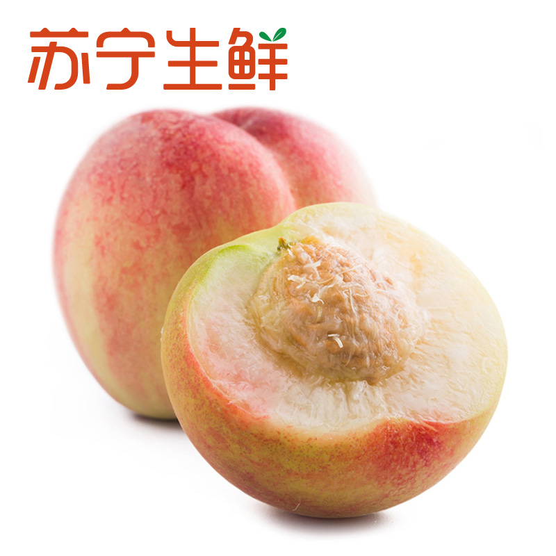 [苏宁生鲜]江苏无锡阳山水蜜桃6个礼盒装200g以上/个 新鲜水果