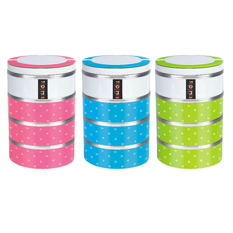 不锈钢饭盒密封保鲜提锅