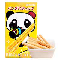 越南进口熊猫先生棒形饼干40g奶酪味膨化休闲零食