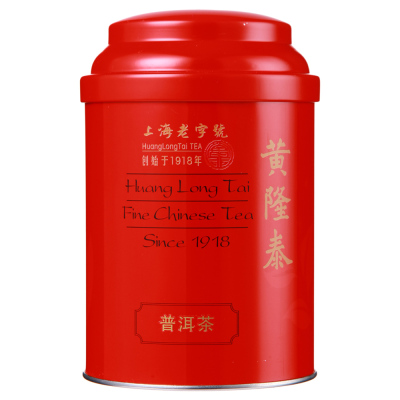 黄隆泰 一级 普洱茶(熟茶) 100g/罐装 茶叶