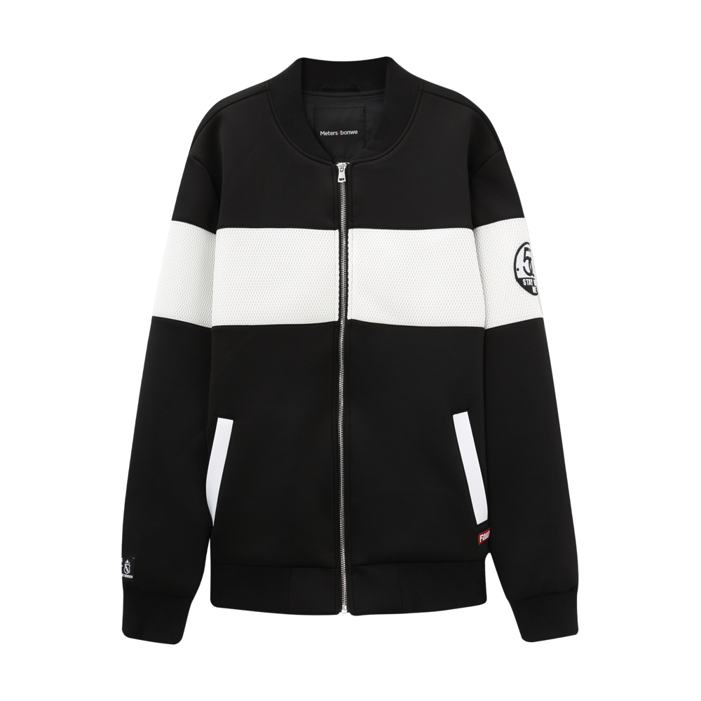 美特斯邦威棒球服男士春秋装开衫卫衣外套茄克韩版青少年潮