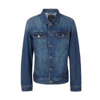 美特斯邦威牛仔夹克男士秋季短外套潮流韩宋威龙_1