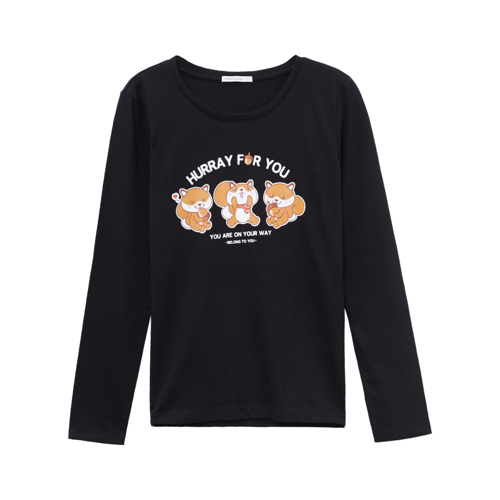 美特斯邦威针织衫男士秋季潮流字母圆领纯棉套头薄毛衣