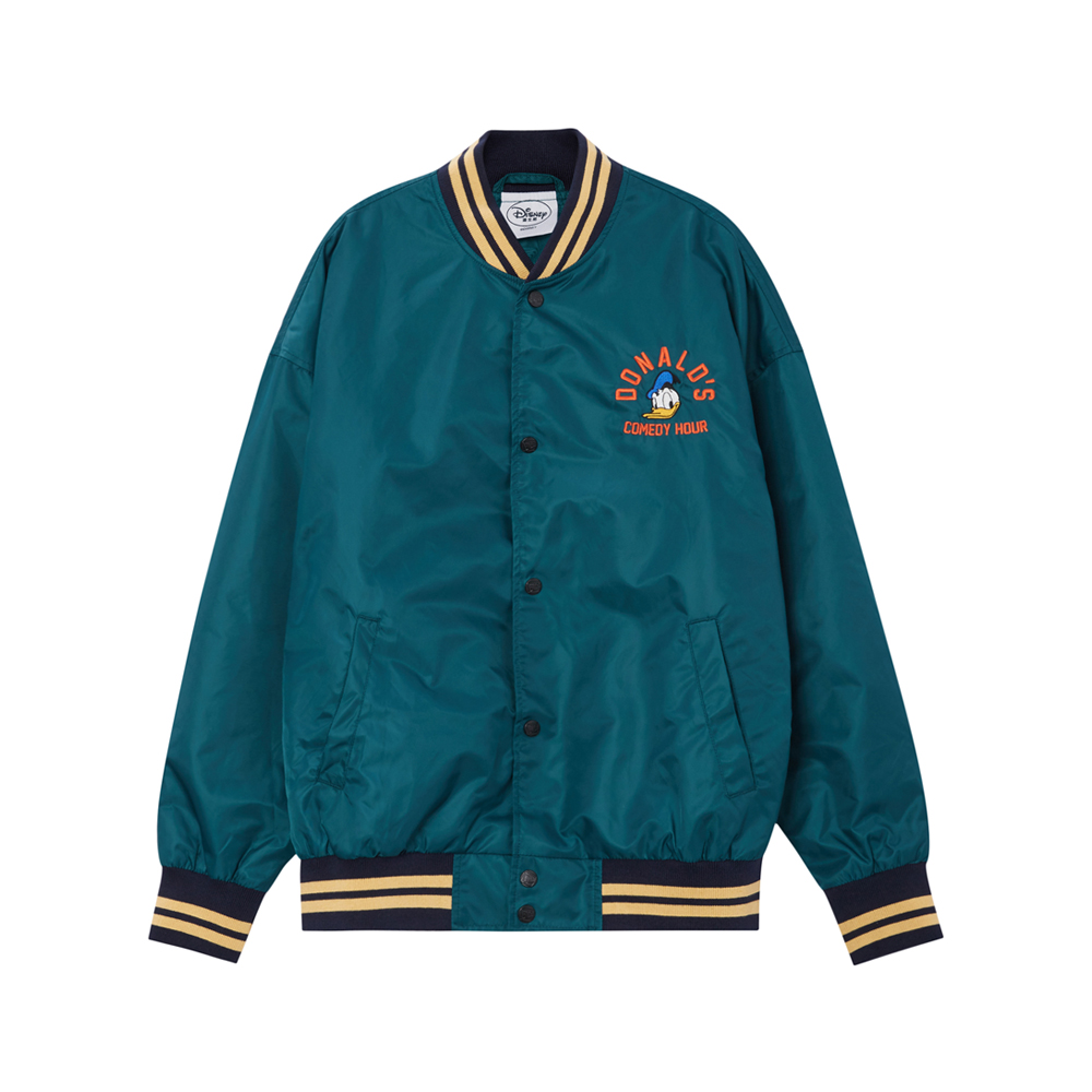 美特斯邦威秋季男休闲复古校园棒球茄克