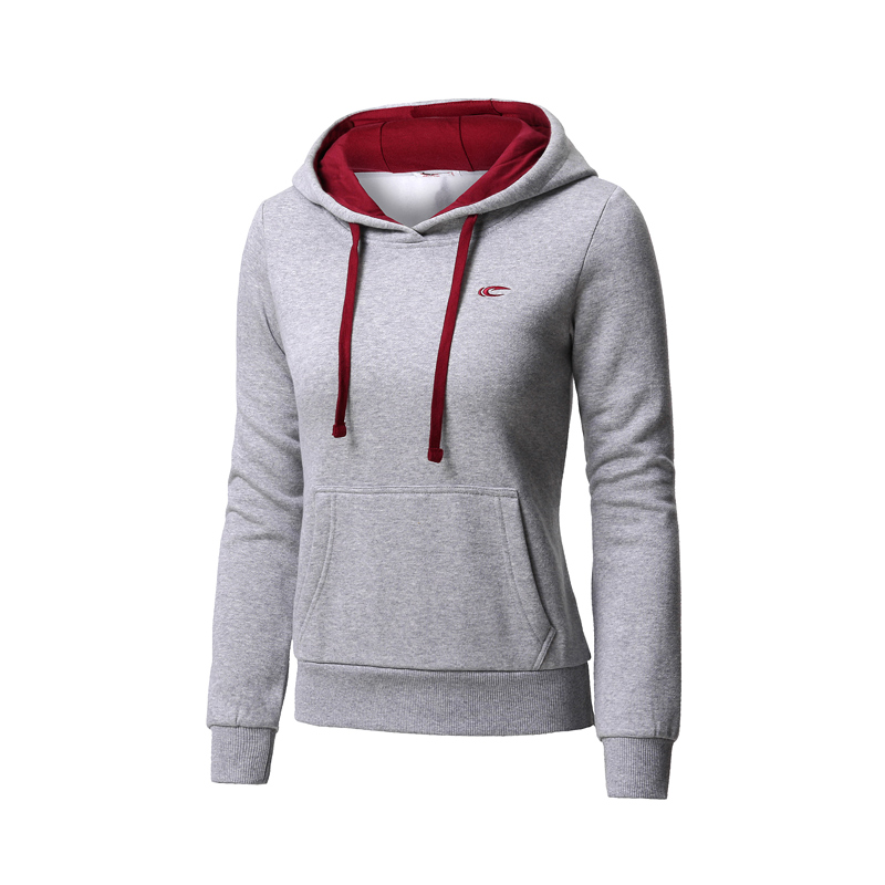 SAIQI赛琪套头卫衣外套连帽新款针织上衣女运动卫衣175888