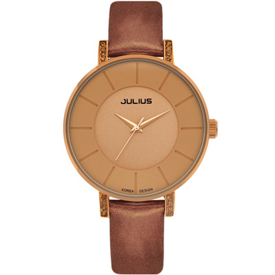 聚利时情人节礼物正品简约时尚男女情侣表闺蜜石英男表女表JA-766