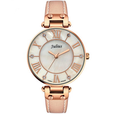 聚利时正品春夏时尚复古典雅马蹄表石英时装手表学生女士JA-832