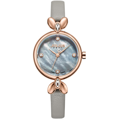 聚利时正品贝壳面韩版时尚潮流简约手表女士石英防学生女表JA-975