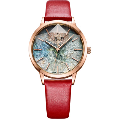 官网正品聚利时星空手表韩版时尚潮流女士石英防水学生女表JA-977